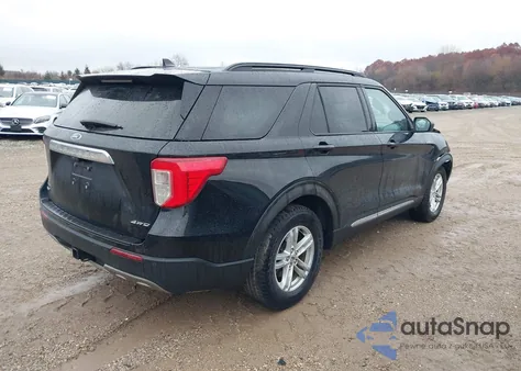 2021 Ford Explorer Xlt z USA, uszkodzony, nr VIN 1FMSK8DH5MGC13925